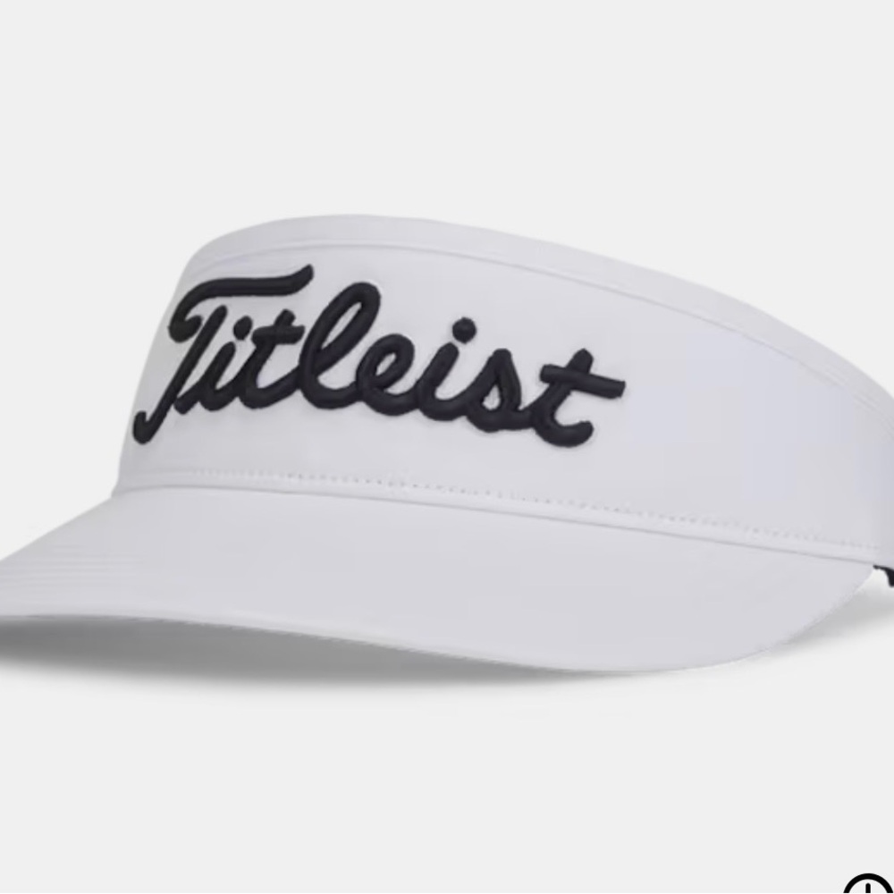 Titleist Classic White Golf Visor
